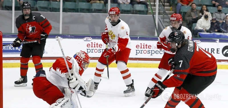 Сборная России проиграла Канаде в финале ЮЧМ по хоккею. Видео
